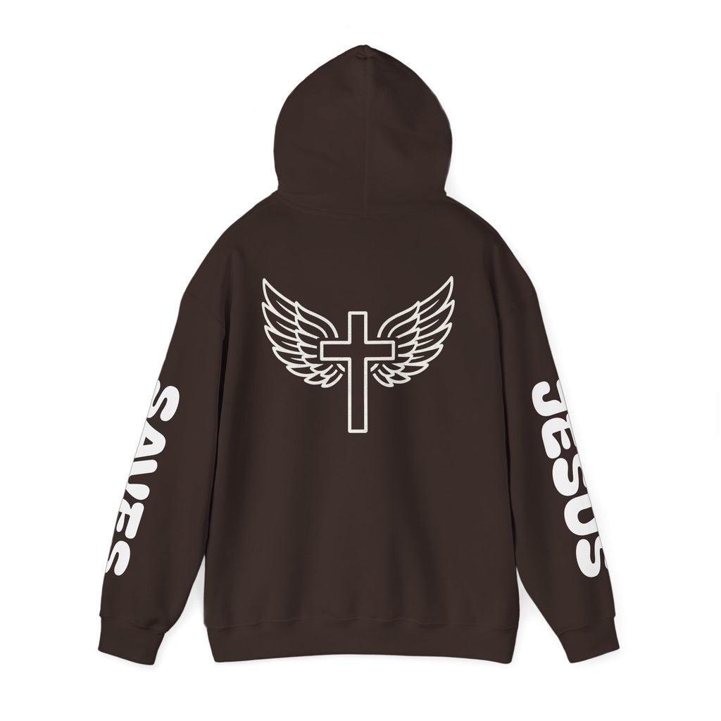 Cozy Christian Hoodie — 'Christian' Short Text Design