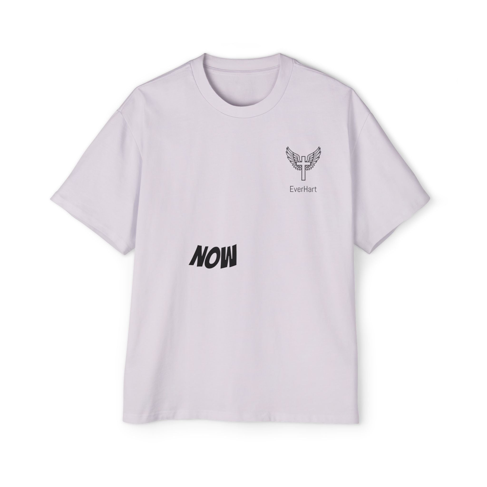 Christian Oversized Tee — 'Jesus Died For Me, So Live For Him' Graphic