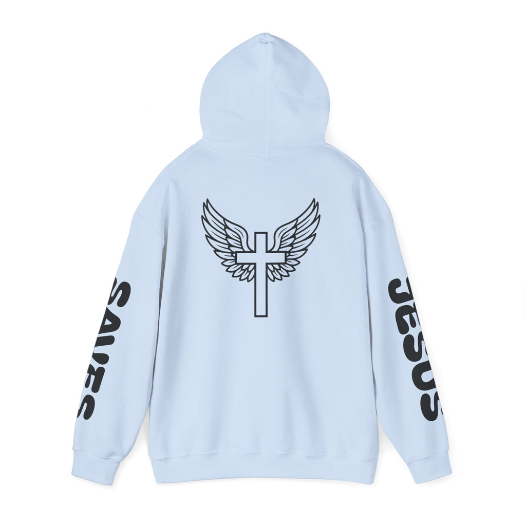 Cozy Christian Hoodie — 'Christian' Short Text Design