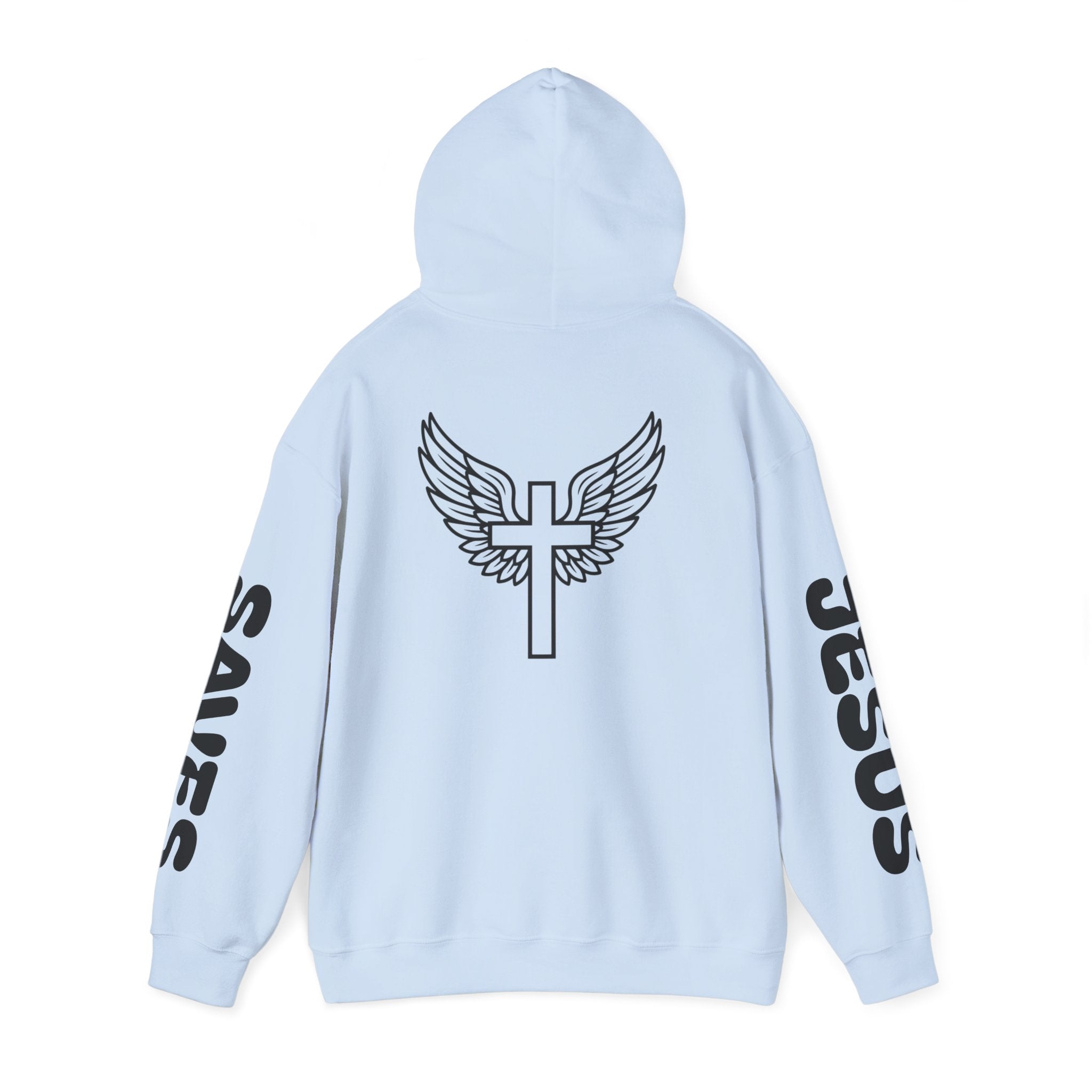 Cozy Christian Hoodie — 'Christian' Short Text Design