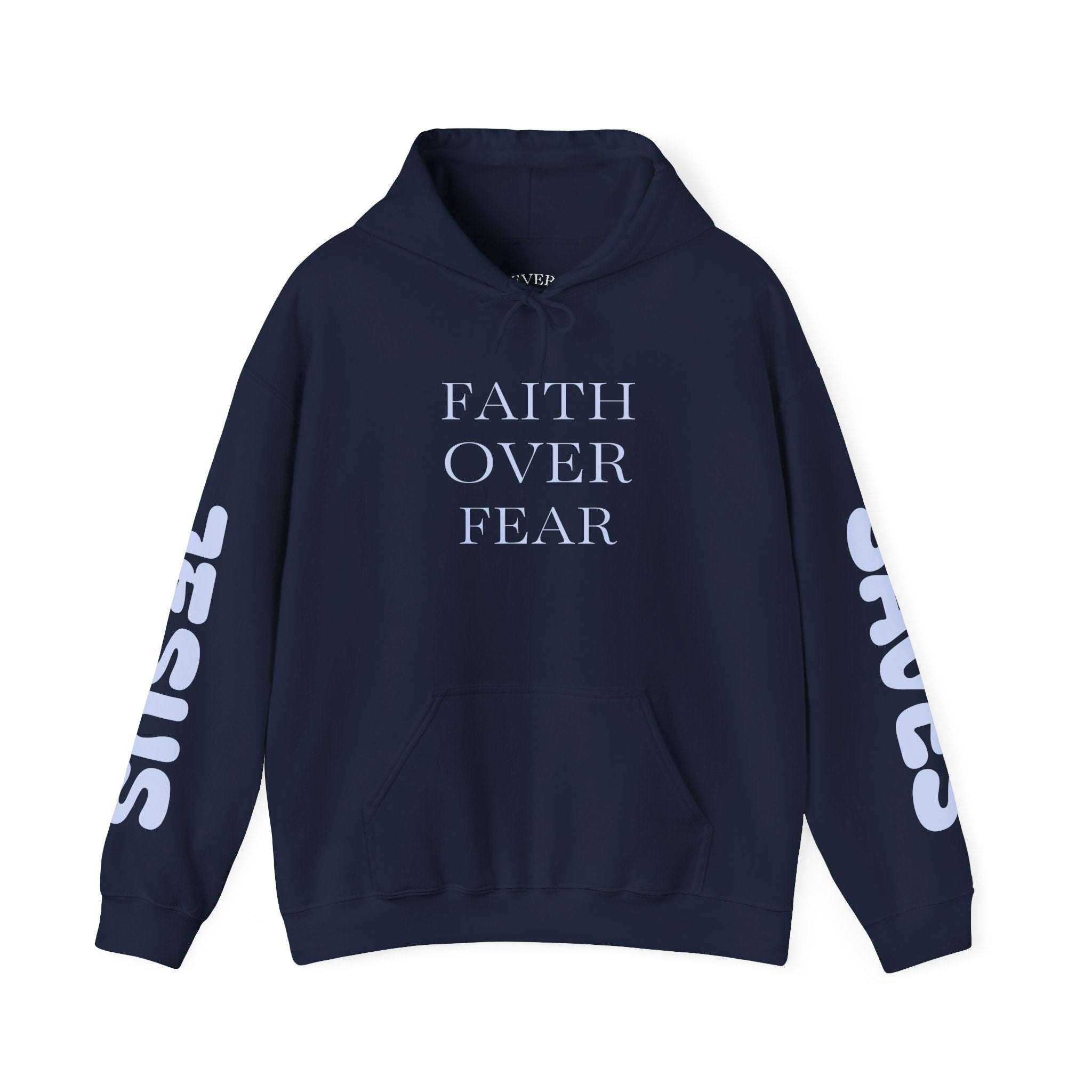 Cozy Christian Hoodie — 'Christian' Short Text Design