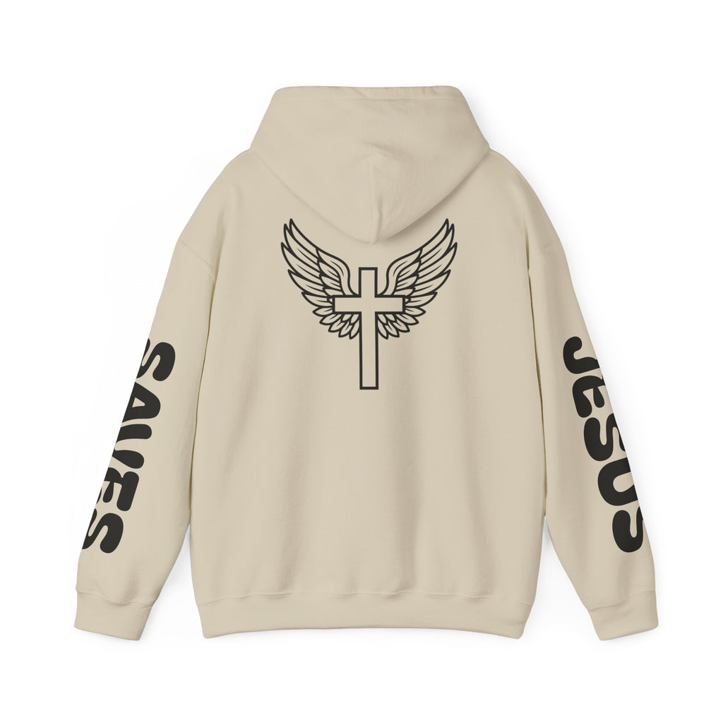 Cozy Christian Hoodie — 'Christian' Short Text Design
