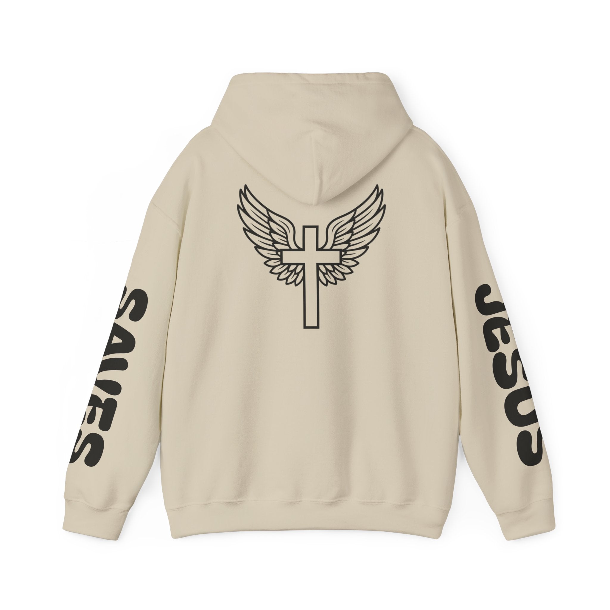 Cozy Christian Hoodie — 'Christian' Short Text Design