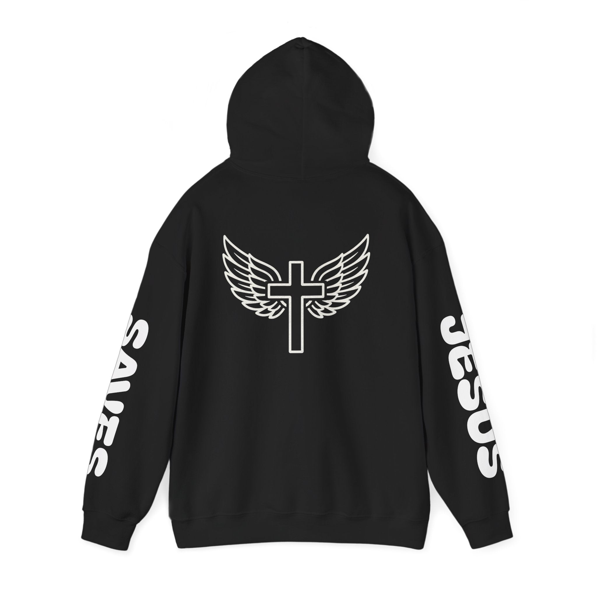 Cozy Christian Hoodie — 'Christian' Short Text Design