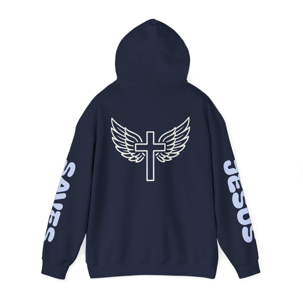 Cozy Christian Hoodie — 'Christian' Short Text Design
