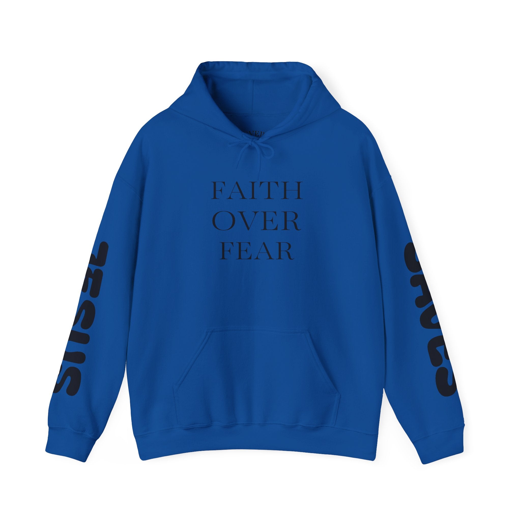 Cozy Christian Hoodie — 'Christian' Short Text Design