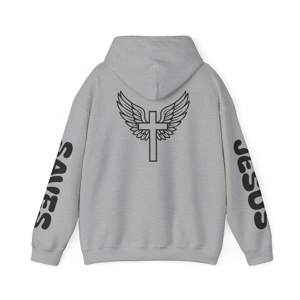 Cozy Christian Hoodie — 'Christian' Short Text Design