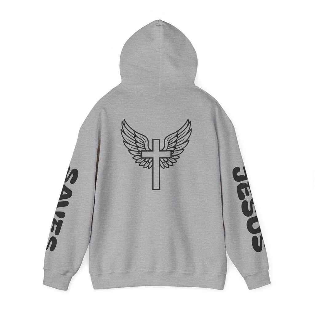 Cozy Christian Hoodie — 'Christian' Short Text Design