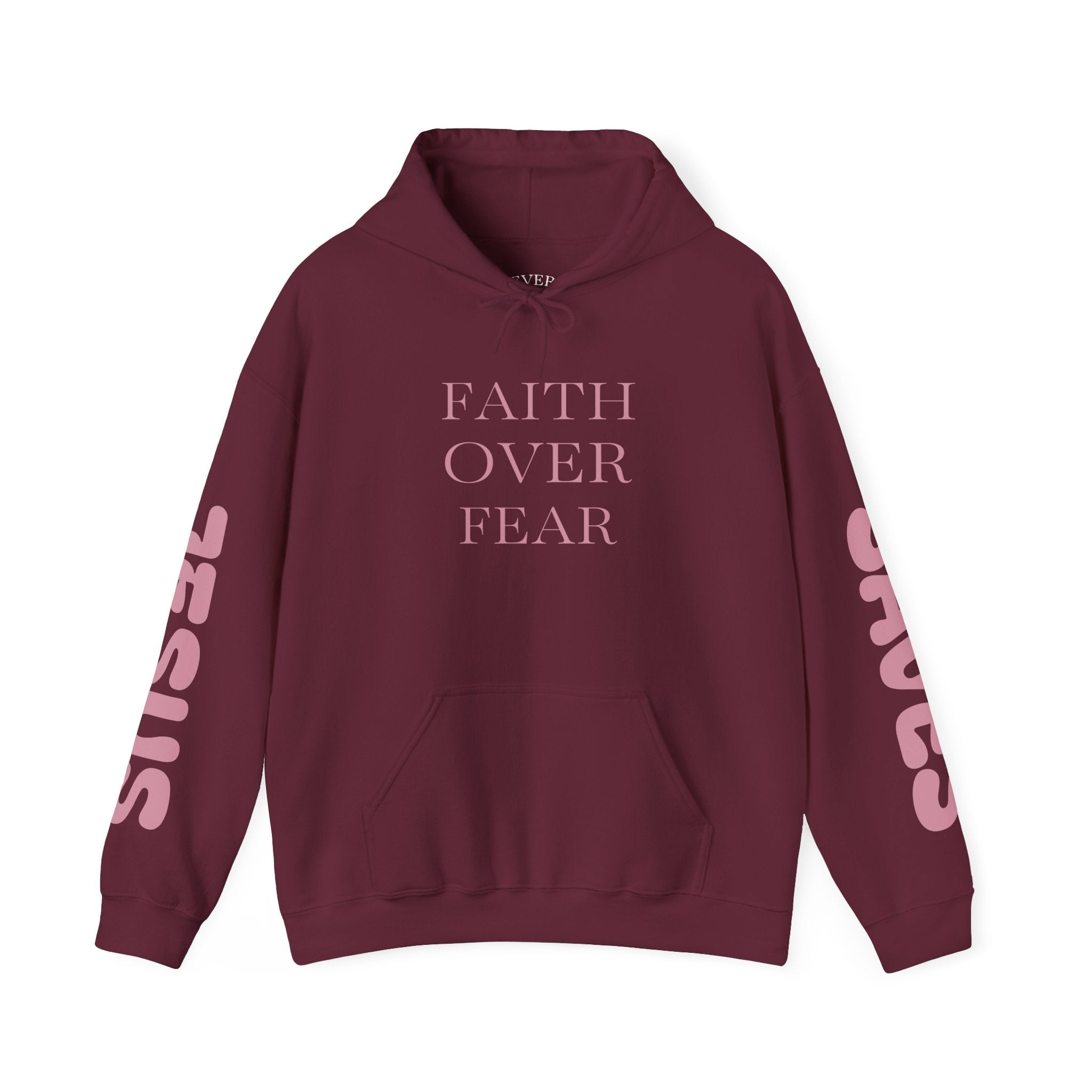 Cozy Christian Hoodie — 'Christian' Short Text Design
