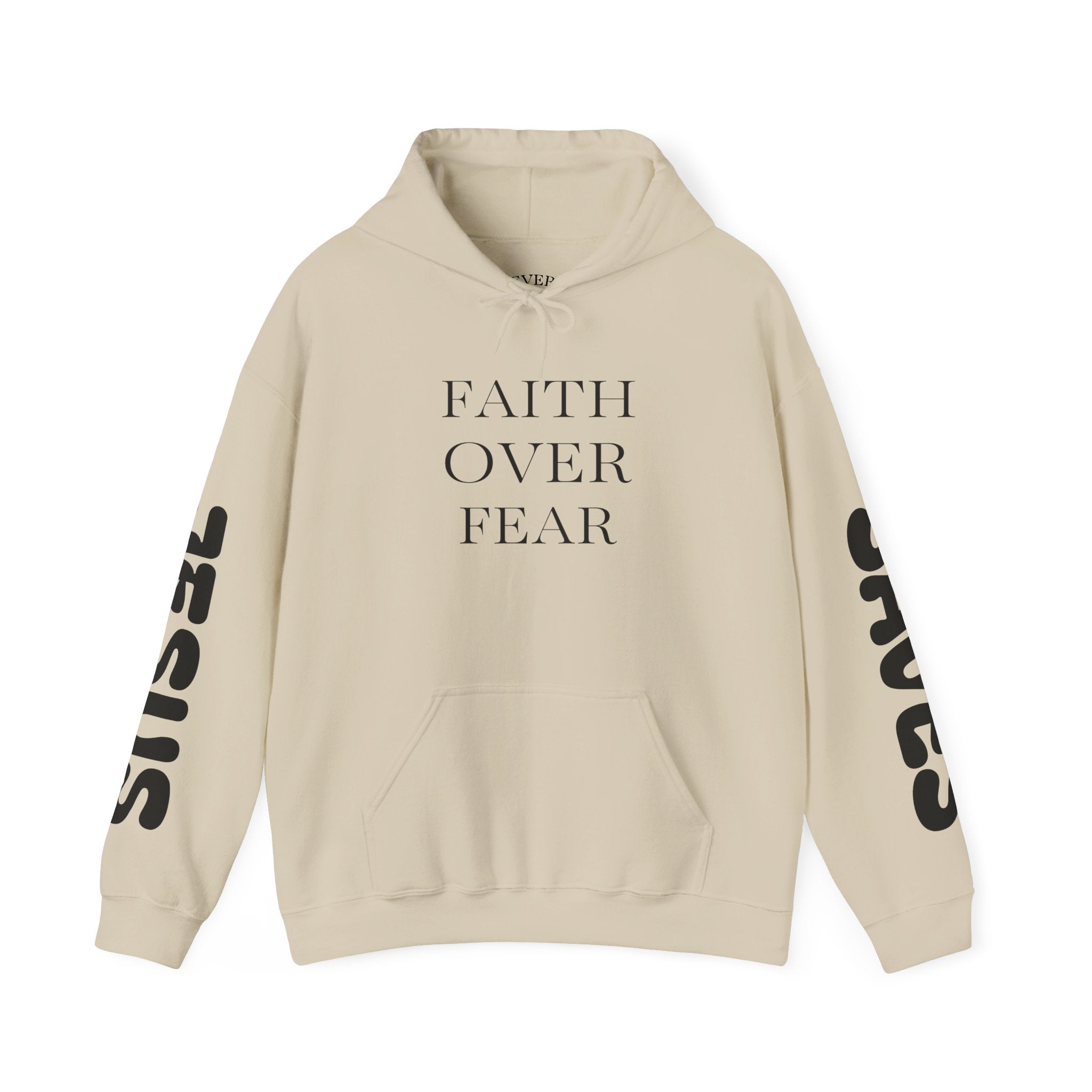 Cozy Christian Hoodie — 'Christian' Short Text Design