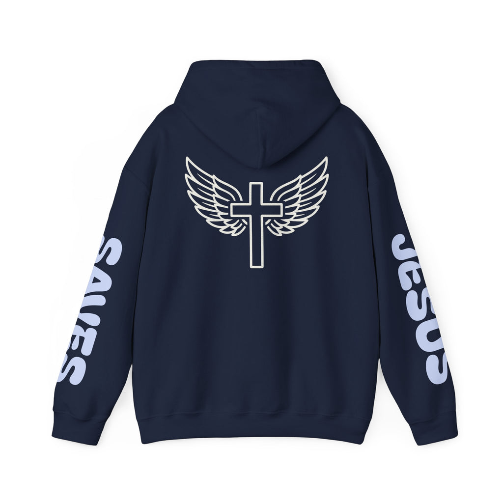 Cozy Christian Hoodie — 'Christian' Short Text Design