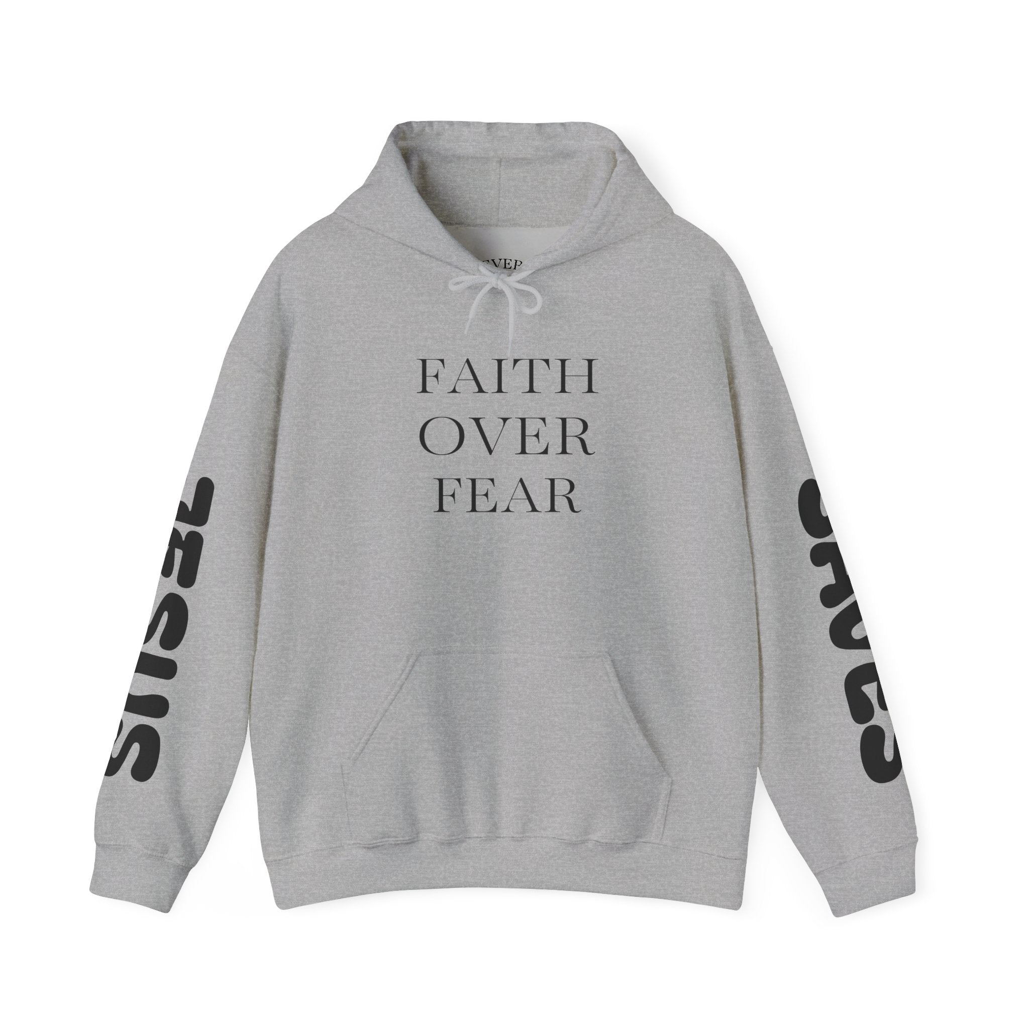 Cozy Christian Hoodie — 'Christian' Short Text Design