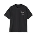 Christian Oversized Tee — 'Jesus Died For Me, So Live For Him' Graphic