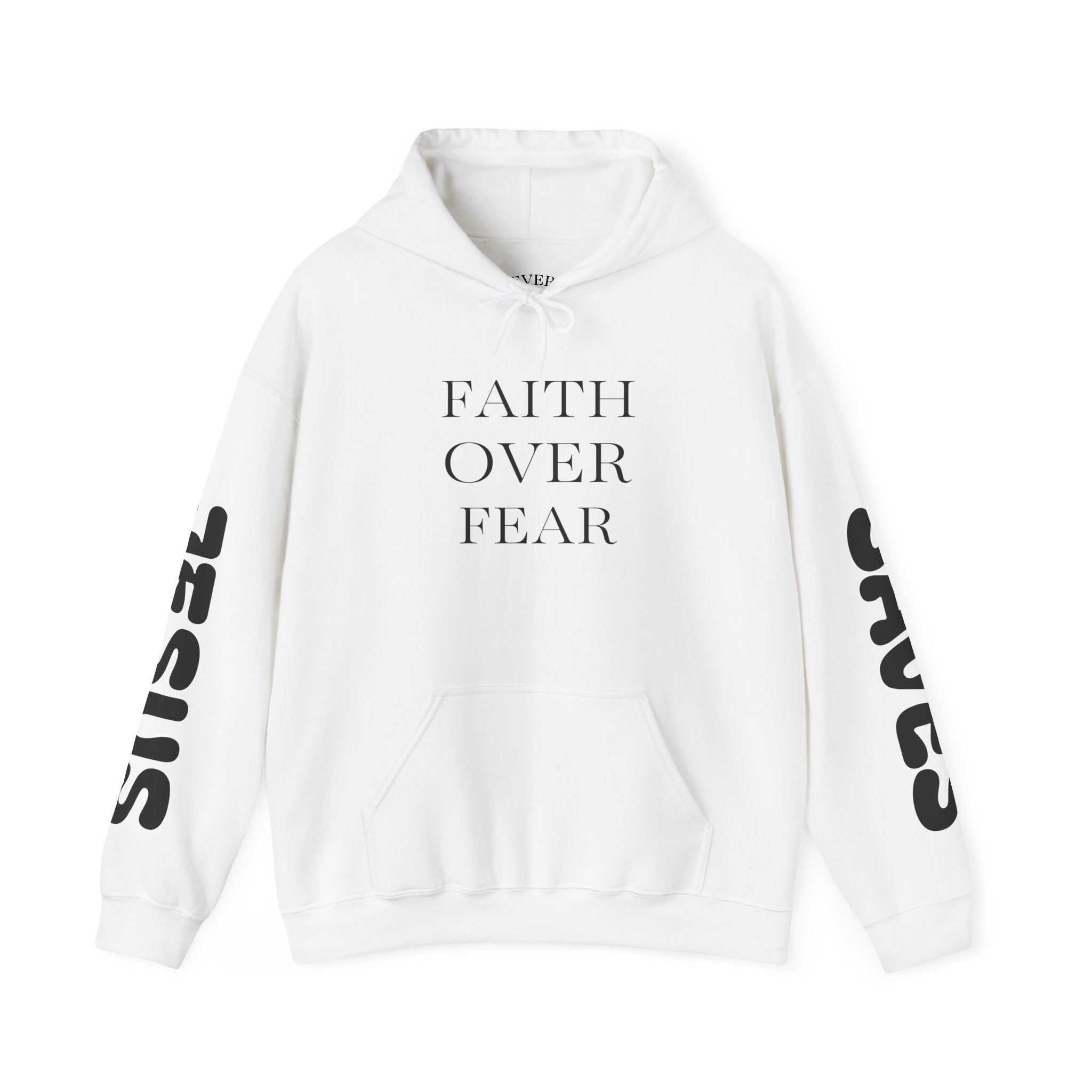 Cozy Christian Hoodie — 'Christian' Short Text Design