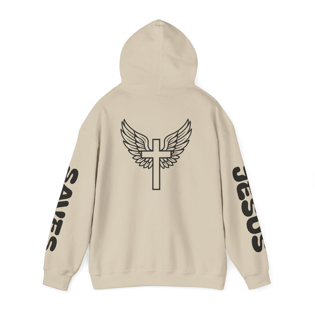 Cozy Christian Hoodie — 'Christian' Short Text Design