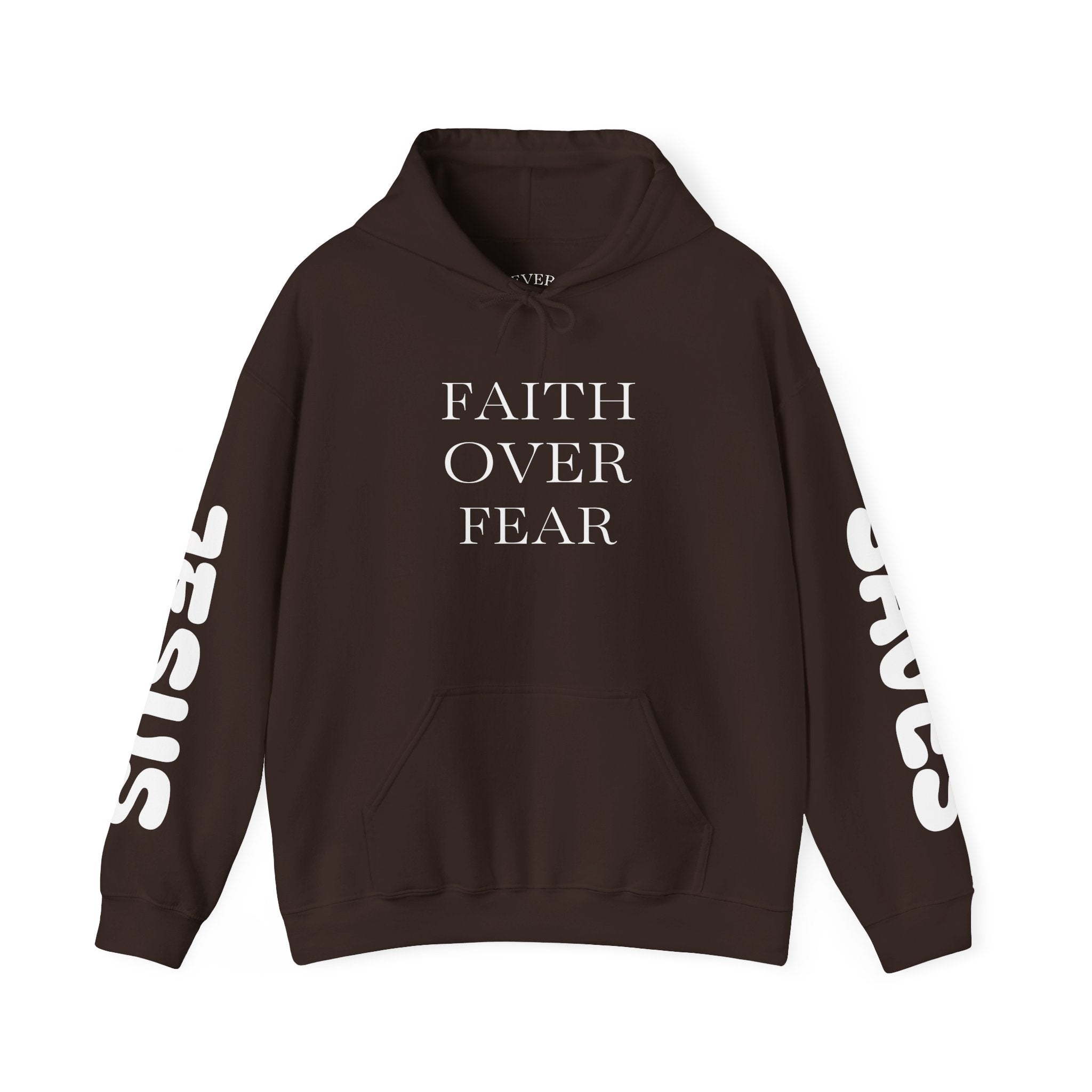 Cozy Christian Hoodie — 'Christian' Short Text Design
