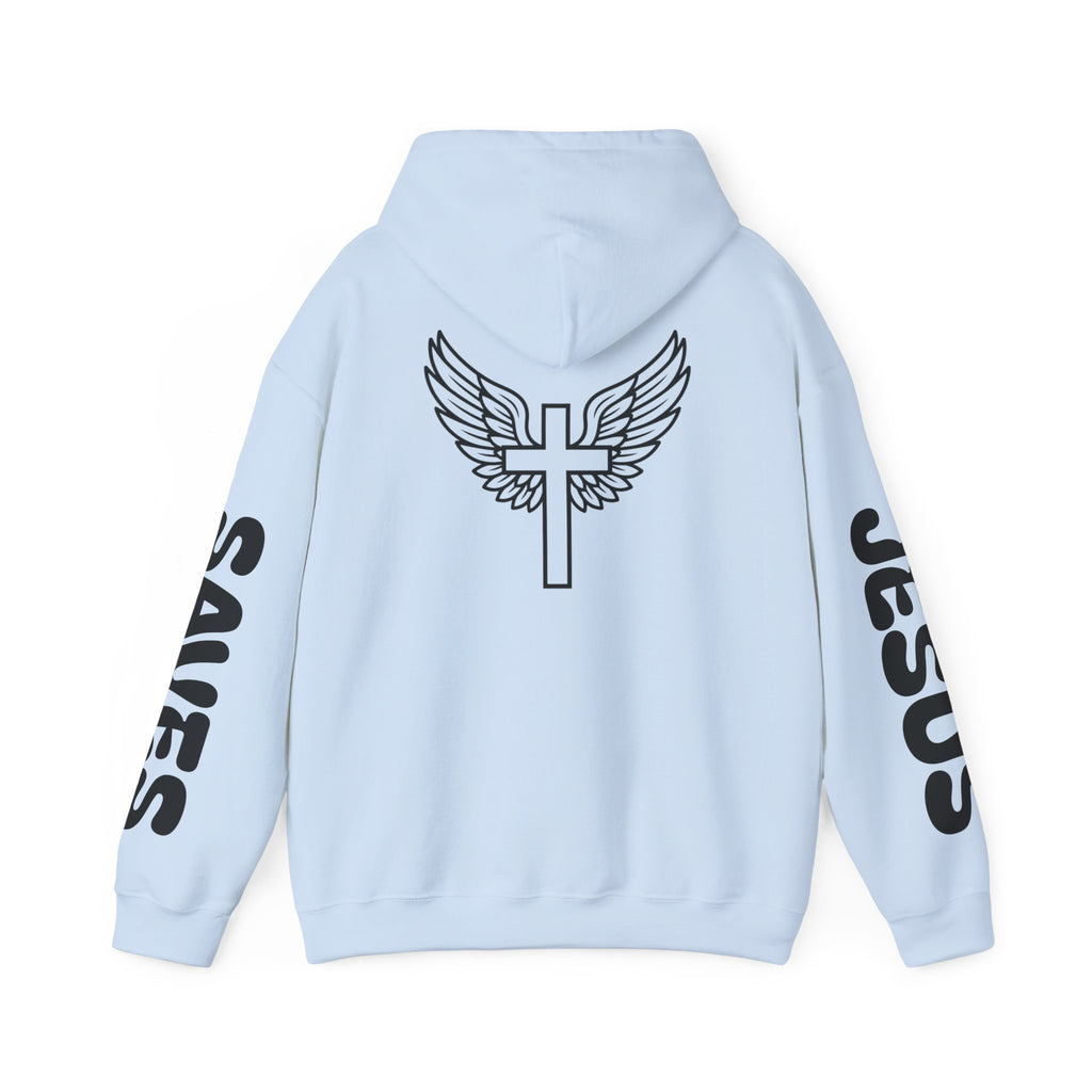 Cozy Christian Hoodie — 'Christian' Short Text Design