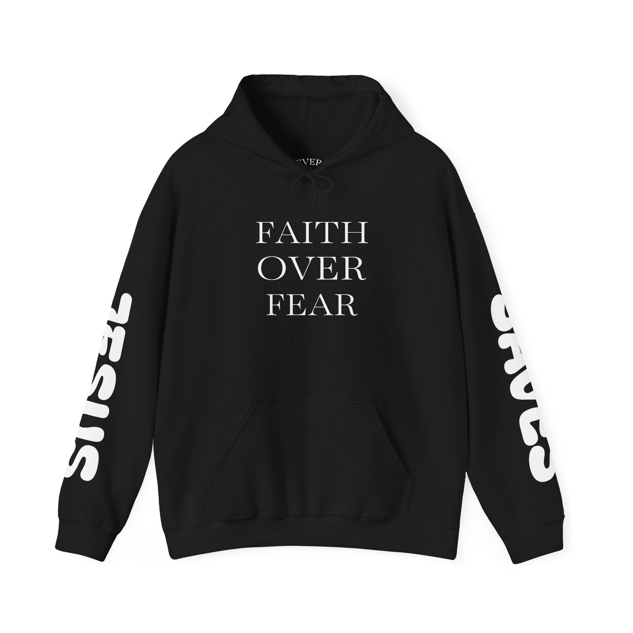 Cozy Christian Hoodie — 'Christian' Short Text Design